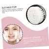 FOMIYES 2pcs Portable Facial Cleaning Brush Multi-Functional Face Scrubber for Deep Cleansing Exfoliating and Massaging for Skin Types Includes Protective Lid Gentle and Facial Care Tool view 2