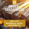 Every Man Jack Men's Bath and Body Gift Set - Amber + Sandalwood Scent - Clean Ingredients - Includes Hydrating Body Wash, 2-in-1 Shampoo, Aluminum-free Deodorant & Face Wash view 4