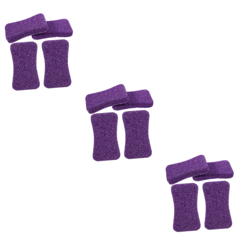 FOMIYES 12pcs Foot Scrubbers Multi-Functional Dead Skin Remover Pedicure Tools Efficient Exfoliator for Smooth Feet and Reusable Pumice Stones Random Colors