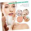 FOMIYES 2pcs Portable Facial Cleansing Brush Manual Face Exfoliator for Deep Cleaning and Massage Lightweight and Travel-Friendly Skin Care Tool for Skin Types view 3