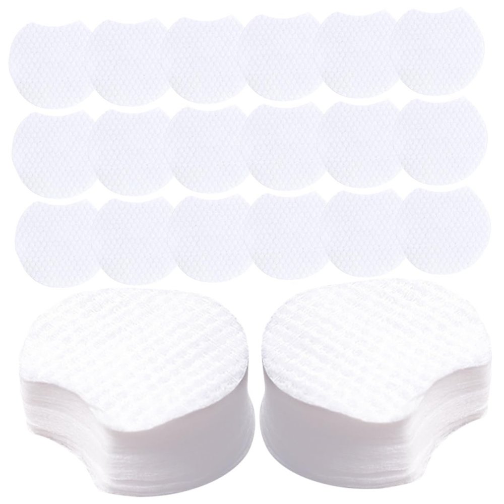 FRCOLOR 600pcs Non-Woven Makeup Pads Soft Absorbent Cleaning Discs for Travel Everyday Use for Gentle Facial Cleansing Safe for All Skin Types