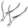 Kootinn 2 Packs Nail Cuticle Trimmer Professional Cuticle Cutter Stainless Steel Cuticle Nippers with Double Spring Cuticle Clippers Pedicure Manicure Tools for Fingernails and Toenails (Silver) view 1