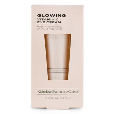 Global Beauty Care Vitamin C Eye Cream Niacinamide, AHA & Vitamin E, 0.5 fl oz