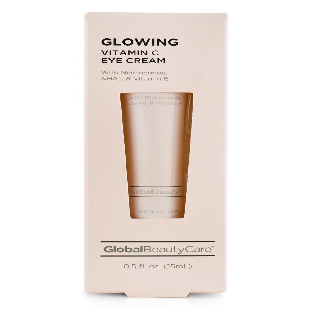 Global Beauty Care Vitamin C Eye Cream Niacinamide, AHA & Vitamin E, 0.5 fl oz