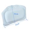 FOMIYES Tub Pillow for Bath Bath Pad with Suction Cups Spa Headrest Lightweight view 3