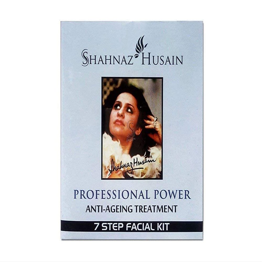 QURA Vedic Solutions 7 Step Anti Ageing Treatment Facial Kit, Green, 63g