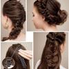 6 Pcs Hair Braiding Tool - Women's Styling Clip, French Twist Braid, Knitting Tool, Sticky Fishbone Hairstyle for Girls & Ladies view 4