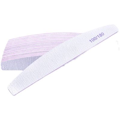 25 Pieces Rough Nail Files, Double Sided Abrasive Plate, Heavy Duty Nail Files for Acrylic/Natural Nails, Reusable Polishing Buffers, Coarse Nail Files for Home and Salon Use