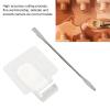 Cosmetic Acrylic Mixing Palette, Transparent Mixing Palette, Makeup Mixing Tray with Makeup Spatula for Mixing Foundation, Spatula Set Nail Art Painting Mixed Color Palette for Nail Art Beauty Salon view 4