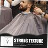 Beaupretty 2pcs Barber Cape Unisex Haircutting Salon Gown Flexible Adult Hair Cutting Cape Bow Tie Design Non-sticky for Comfortable Styling view 2