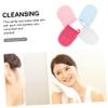 Beavorty 4pcs Cleansing Fingertips Oil Makeup Towels Facial Cleaning Gloves Facial Gloves Facecloths for Washing The Face Deep view 2