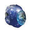 Planet Galaxy Reusable Shower Cap For Women,Double Splashproof Shower Cap,Large Size For All Hair Lengths view 2