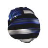 American Thin Blue Line Flag Reusable Shower Cap For Women,Double Splashproof Shower Cap,Large Size For All Hair Lengths view 2