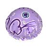 Nurse Pattern Purple Reusable Shower Cap For Women,Double Splashproof Shower Cap,Large Size For All Hair Lengths view 1