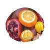 Fruit Picture-Standard Reusable Shower Cap For Women,Double Splashproof Shower Cap,Large Size For All Hair Lengths view 1