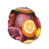 Fruit Picture-Standard Reusable Shower Cap For Women,Double Splashproof Shower Cap,Large Size For All Hair Lengths view 2