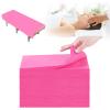 200Pcs Massage Table Sheets 31''x71'' Disposable Bed Sheets Non-Woven Fabric Bed Covers for SPA Tattoo Massage Table(Pink) view 1