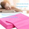 200Pcs Massage Table Sheets 31''x71'' Disposable Bed Sheets Non-Woven Fabric Bed Covers for SPA Tattoo Massage Table(Pink) view 2