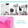 200Pcs Massage Table Sheets 31''x71'' Disposable Bed Sheets Non-Woven Fabric Bed Covers for SPA Tattoo Massage Table(Pink) view 3