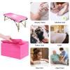 200Pcs Massage Table Sheets 31''x71'' Disposable Bed Sheets Non-Woven Fabric Bed Covers for SPA Tattoo Massage Table(Pink) view 4