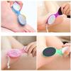 AJE 4 in 1 Pedicure Paddle Brush for Rough & Dry Feet with Pumice Stone Soft Brush Steel Scrubber & Emery File Softens Cleanses & Smoothens Dull Feet of Men & Women (Pack of 1 Multicolor) view 3