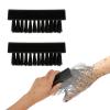 Amaxiu 2 Pack Hand Nail Brush for Cleaning Fingernails, Durable Nylon Firm Stiff Bristles Nail Scrubber Brushes for Men Mechanics Gardeners Scrubbing under Fingers Foot Toes Nails Scrub Brush view 1