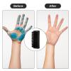 Amaxiu 2 Pack Hand Nail Brush for Cleaning Fingernails, Durable Nylon Firm Stiff Bristles Nail Scrubber Brushes for Men Mechanics Gardeners Scrubbing under Fingers Foot Toes Nails Scrub Brush view 3
