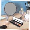 Beatifufu 2Pcs Color Eyeshadow Box Lightweight Empty Subpackaging Case for Makeup Accessories Rectangular Eyeshadow Palette Organizer for Travel and Home Use view 3