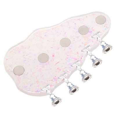 MERRYHAPY 1set Magnetic Nail Holder Stand for Nail Art Practice of Transparent Display Stands for Beginners Professionals for Manicure Training Salon Displays