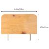 Angoily Wooden Bathtub Pillow Detachable Tub Support for Relaxation Easy to Install Lightweight Rest for view 2