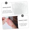 EXCEART 60pcs Ear Stickers for Women Transparent Ear Tape for Protruding Correction Patches for Makeup and Sleep Portable Support view 2