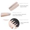 Beatifufu 4 Pcs Stainless Steel Eyebrow and Scissors Precision Makeup Clamps for Eyebrow Shaping and Facial Hair Removal Ideal Grooming Tools for Women view 2
