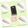 Beatifufu 4 Pcs Stainless Steel Eyebrow and Scissors Precision Makeup Clamps for Eyebrow Shaping and Facial Hair Removal Ideal Grooming Tools for Women view 4