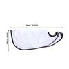 Beatifufu 2pcs Elderly Shampoo bib Position Hair Washing Cape Hair Washing Funnel Care Funnel Styling Cape Cutting Barber Gowns White Umbrella Protection Plastic pp view 3