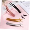 Beatifufu Diy Lash Extensions Kit 4pcs Stainless Steel Lash Tweezers Eyelash Applicator Tools Portable Makeup Tweezers view 2