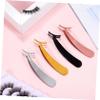 Beatifufu Diy Lash Extensions Kit 4pcs Stainless Steel Lash Tweezers Eyelash Applicator Tools Portable Makeup Tweezers view 3