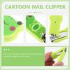 Beavorty Cute Portable Cartoon Nail Clipper with Blades Handy Manicure Tool for Boy Girl and Girls Fingernails and Toenails Random Color Design view 3