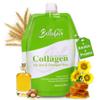 Bellahair Hydrating Collagen Hair Mask for Dry Damaged Hair and Growth - Hydrolyzed Keratin, Protein, SheaButter, Argon Oil & Botanical Extracts - Deep Repairs, Smooths & Strengthens All Hair-17Oz view 1