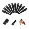 Beavorty 10pcs Double-Sided Cleaning Brush for Electric Shaver Portable Hair Removal Tool for Beard and Dust Removal Compatible Brands Black view 2