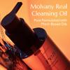 molvany Real Cleansing Oil - Korean Facial Cleanser, Whitehead, Blackhead & Makeup Remover - Complete Plant-Based Oil Cleanser Women Skincare - 6.76 fl. oz view 2