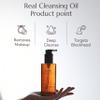 molvany Real Cleansing Oil - Korean Facial Cleanser, Whitehead, Blackhead & Makeup Remover - Complete Plant-Based Oil Cleanser Women Skincare - 6.76 fl. oz view 3