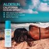 ALOESUN Ocean Spray | Pure California Sea Salt Water Face Mist Infused with Organic Lavender Essential Oil for Tanning | Hair & Scalp Exfoliating Solution | Facial Moisturizer | Travel Size 3.4 Fl Oz view 2
