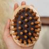 Altsuceser Wooden Hair Comb Body Massage Brush for Cellulite and Improve Lymphatic Blood Circulation, Hair Scalp Massager Shampoo Brush for Hair Stimulation Cellulite Remover Skin Exfoliation A view 3