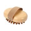 Altsuceser Wooden Hair Comb Body Massage Brush for Cellulite and Improve Lymphatic Blood Circulation, Hair Scalp Massager Shampoo Brush for Hair Stimulation Cellulite Remover Skin Exfoliation B view 1
