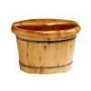 ENWIND Foot Spa Bath Footbath,Cedar Foot Bath Barrel,Smooth and Delicate Pedicure Barrels,Household Durable Foot Washing Bucket Foot Tub, Foot Spa Bath Massager (Color : with Cover) view 1
