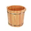 ENWIND Foot Spa Bath Oak Foot Bath Barrel, Heightened Wooden Foot Bath Barrel Foot Spa Bath Massager (Color : Foot Bath Without Cover) view 1