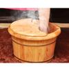 ENWIND Foot Spa Bath Wooden Foot Basin,Solid Wood Foot Tub, Pedicure Bowl Spa Massage Cedar Pedicure Barrels Household Foot Bath Barrelwith lid with Massager Foot Spa Bath Massager view 2