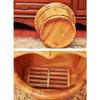 ENWIND Foot Spa Bath Wooden Foot Basin,Solid Wood Foot Tub, Pedicure Bowl Spa Massage Cedar Pedicure Barrels Household Foot Bath Barrelwith lid with Massager Foot Spa Bath Massager view 4