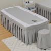MIPOPS Massage Table Sheet Set Massage Table Sheets Premium Spa Bed Cover Protective Sheets for Beauty Salon Skincare(J,190x80cm(75x31inch)) view 2