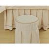 MIPOPS Microfiber 4-Piece Sheet Set, Beauty Bedsheet Professional Massage Soft Spa Sheet Salon Table Cover with Face Hole, Quilt Cover, Pillow Case, Stool Cover(Beige,185x70cm(73x28inch)) view 4